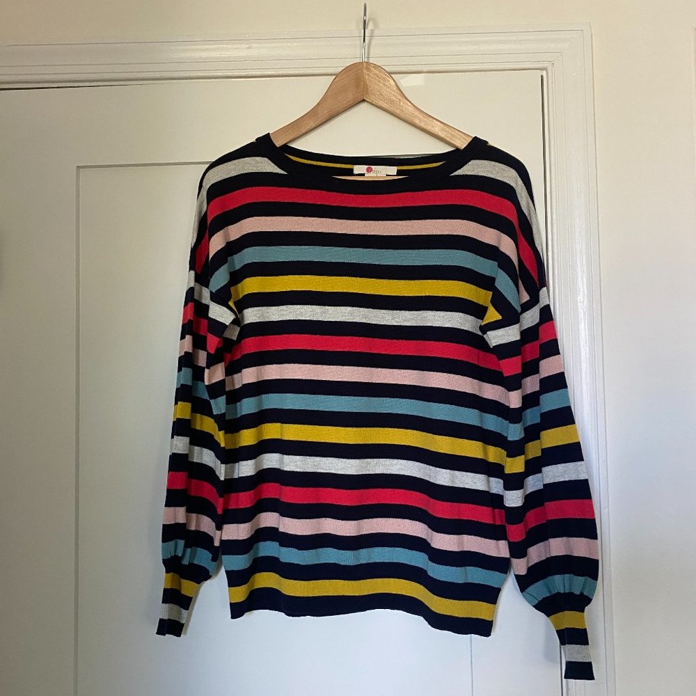 Boden Multicolor Striped Sweater